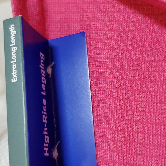 JoyLab Women's Wear 2 Ways Long Sleeve Cropped Top & Flare Leggings ~ Pink - Picture 14 of 16